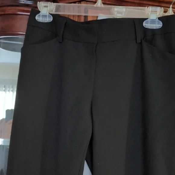 Express Editor Stylish Black, Gray, and Tan Trousers Set Size 6 - Picture 2 of 9